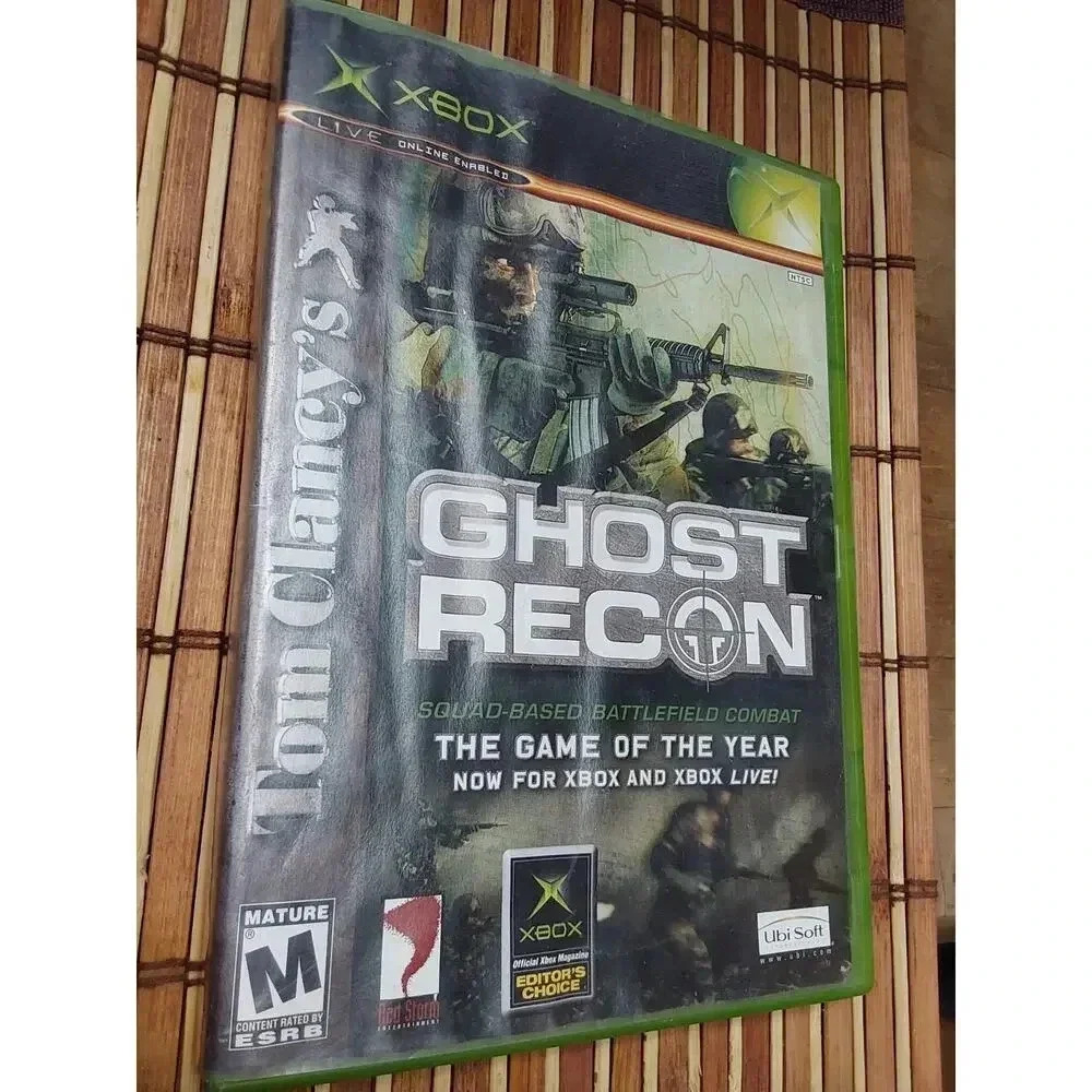 Xbox Tom Clancy's Ghost Recon Game of the year.